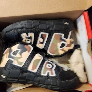 Uptempo camo nikes for kids